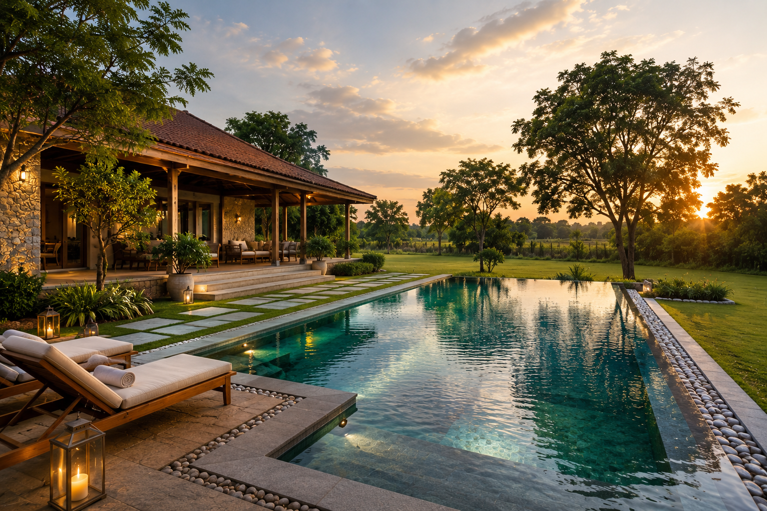Farm House Pool